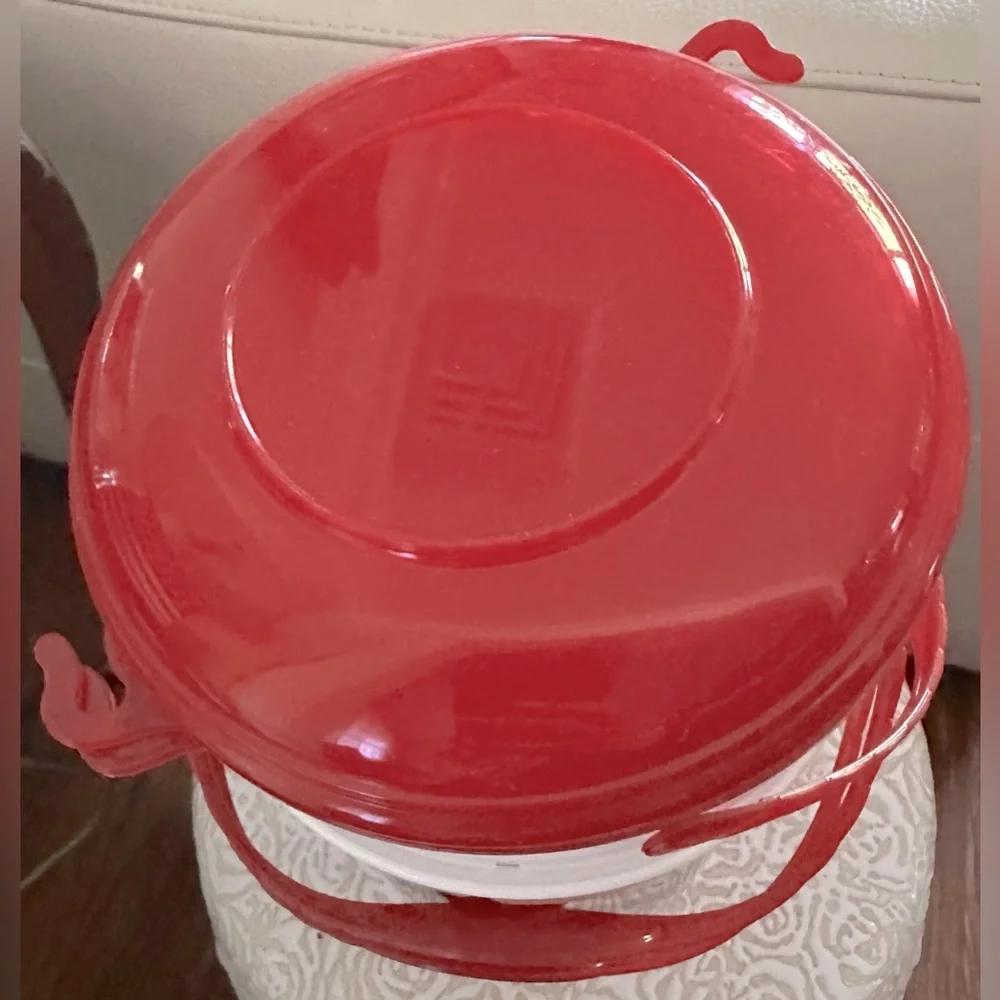 Set 3 Christmas Spectacular official popcorn bucket w/lid NYC Rockefeller CTR